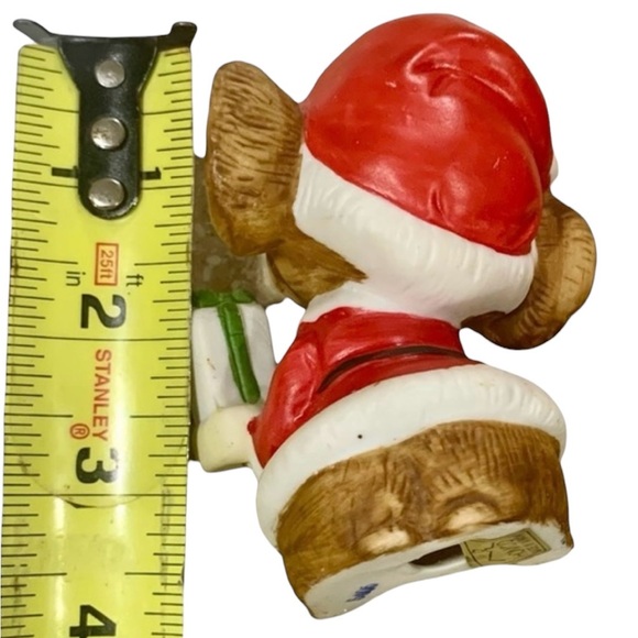 🚩SOLD🚩 Vintage Christmas HOMCO Santa Mouse Figurine - Picture 11 of 11